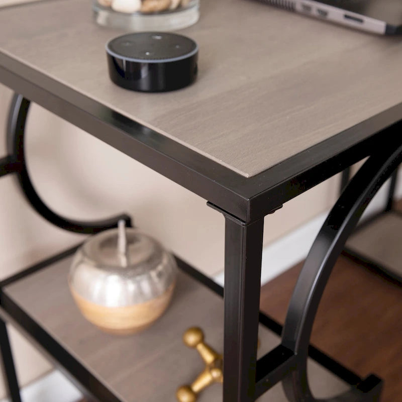 Bureau en bois marron de style transitionnel Tynhill de SEI Furniture