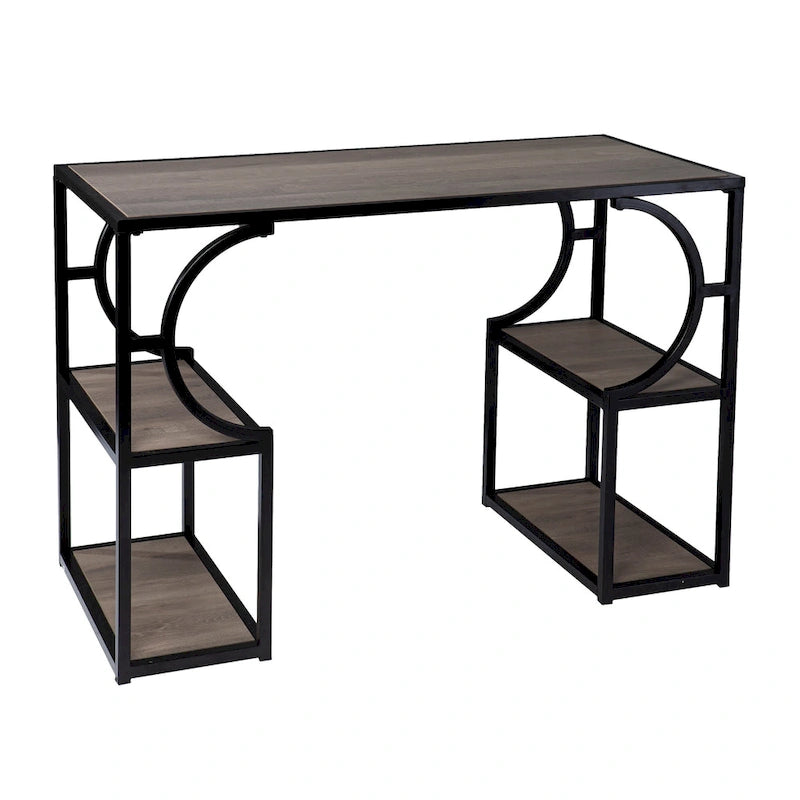 Bureau en bois marron de style transitionnel Tynhill de SEI Furniture
