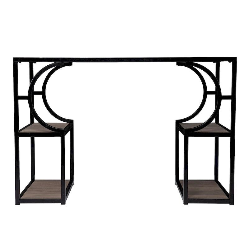Bureau en bois marron de style transitionnel Tynhill de SEI Furniture