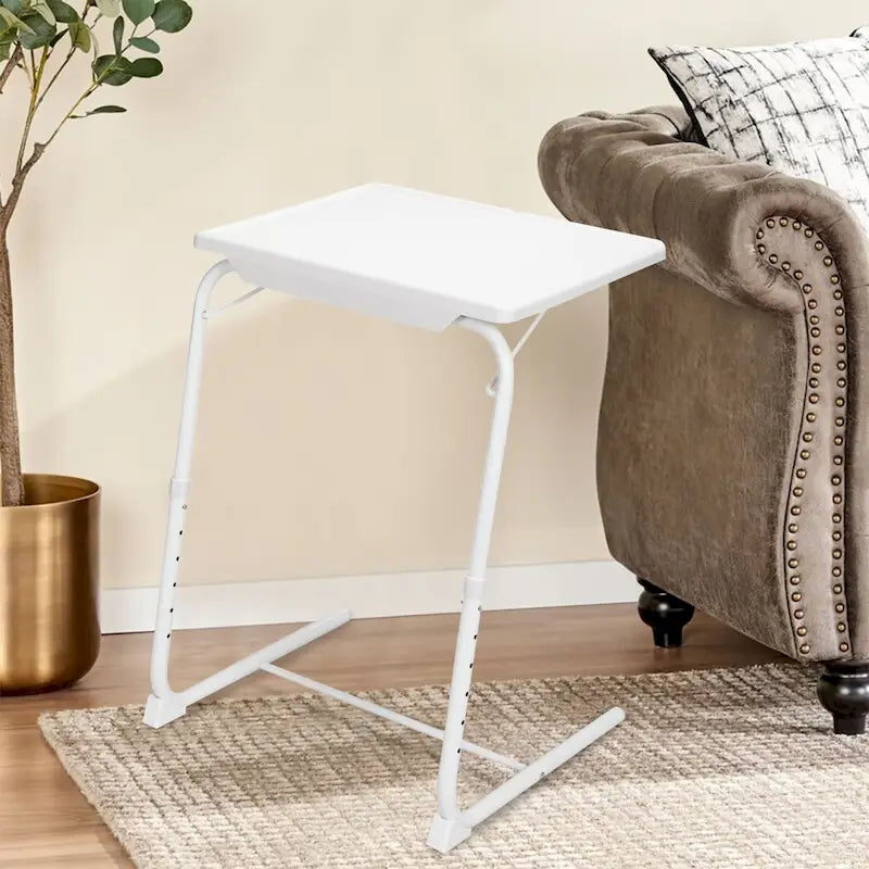 Table pour ordinateur portable, bureau réglable en hauteur et en inclinaison