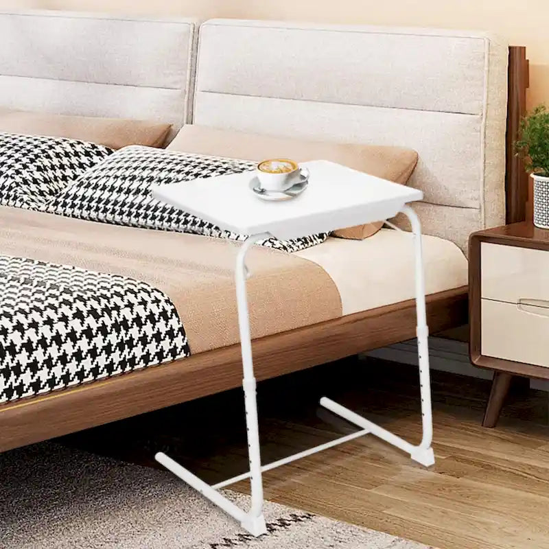 Table pour ordinateur portable, bureau réglable en hauteur et en inclinaison
