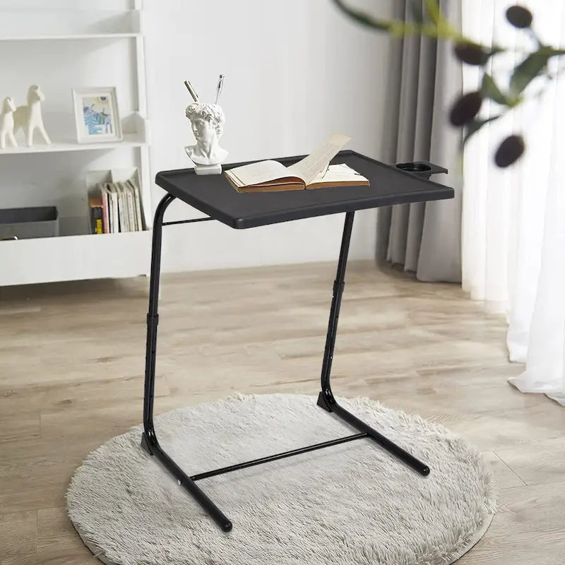 Table pour ordinateur portable, bureau réglable en hauteur et en inclinaison
