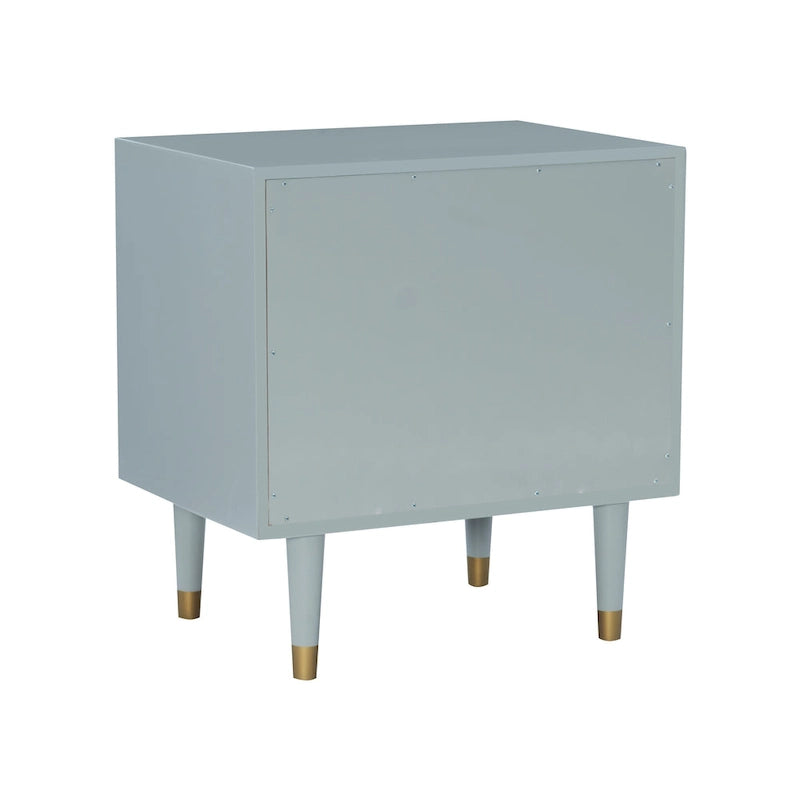 Table de chevet Geo Wood Carson Carrington