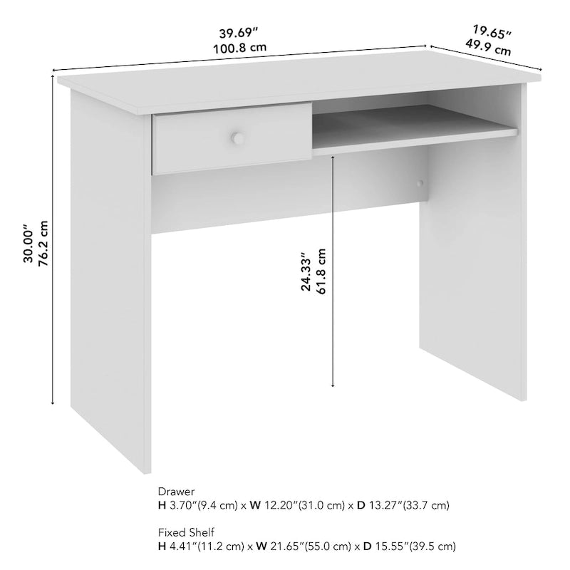 Bureau informatique Cabot 40W, Bush Furniture