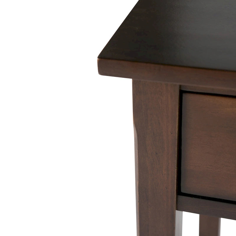 WYNDENHALL Franklin Bureau d'ordinateur contemporain en bois massif