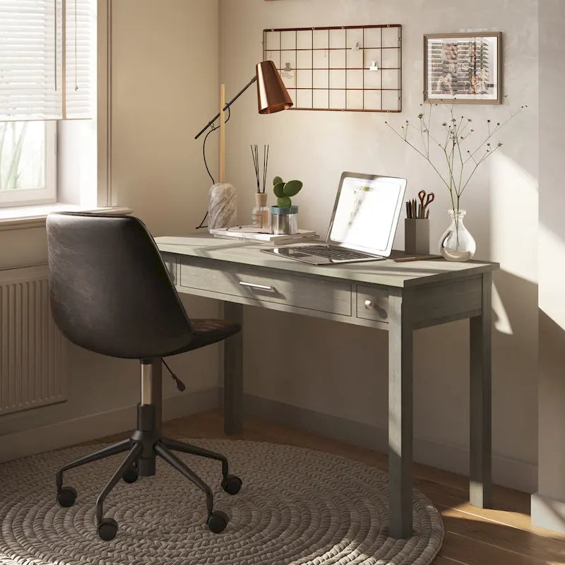 WYNDENHALL Franklin Bureau d'ordinateur contemporain en bois massif