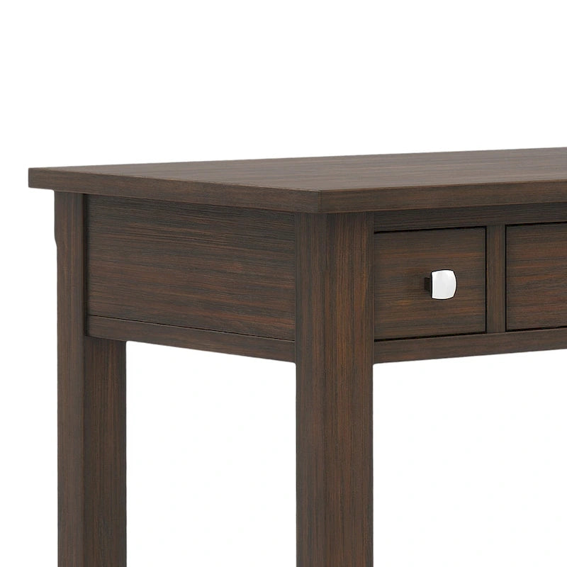 WYNDENHALL Franklin Bureau d'ordinateur contemporain en bois massif