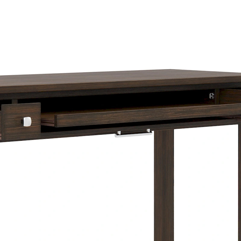 WYNDENHALL Franklin Bureau d'ordinateur contemporain en bois massif