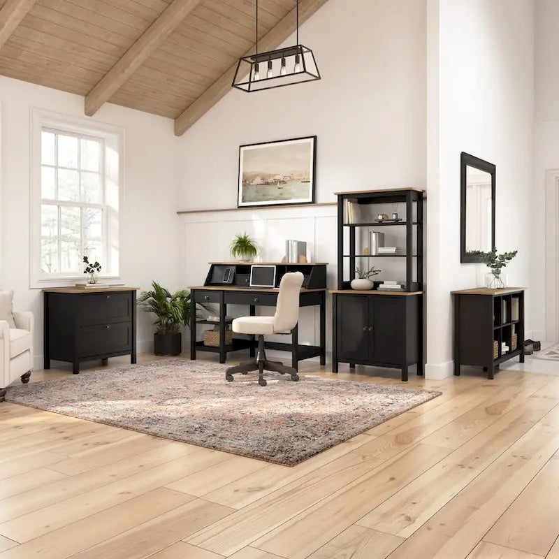 Bureau informatique Mayfield 54W avec organiseur de bureau par Bush Furniture