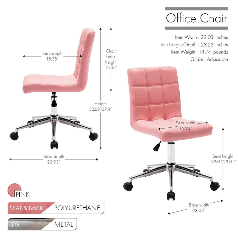 Porthos Home Finch – Chaise de bureau