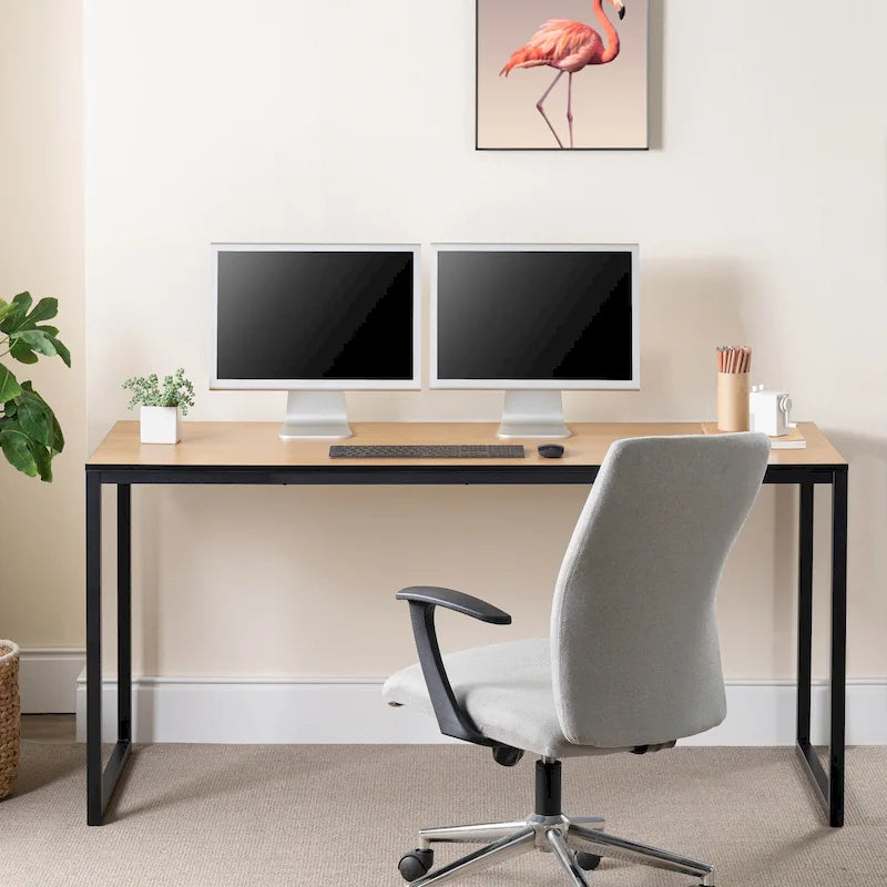 Priage par ZINUS Bureau en Métal, 160 cm