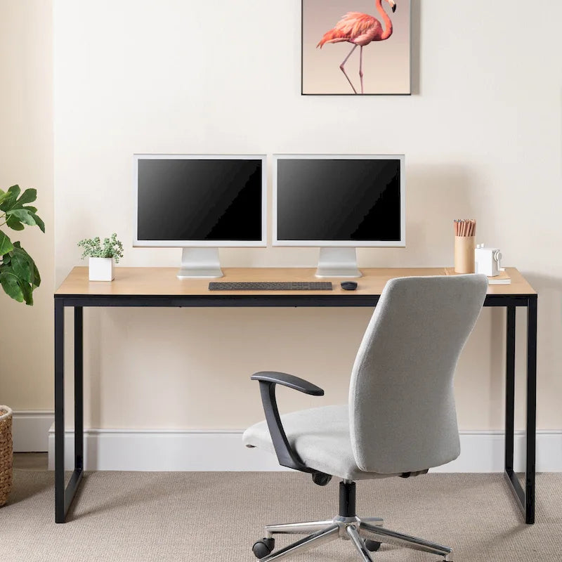 Priage par ZINUS Bureau en Métal, 160 cm