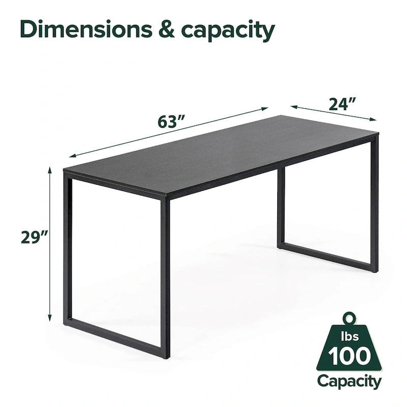 Priage par ZINUS Bureau en Métal, 160 cm