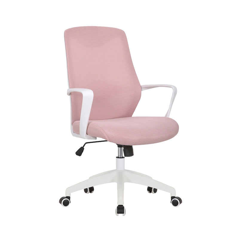 Porthos Home Casen Chaise de bureau, dossier en maille, siège réglable en hauteur