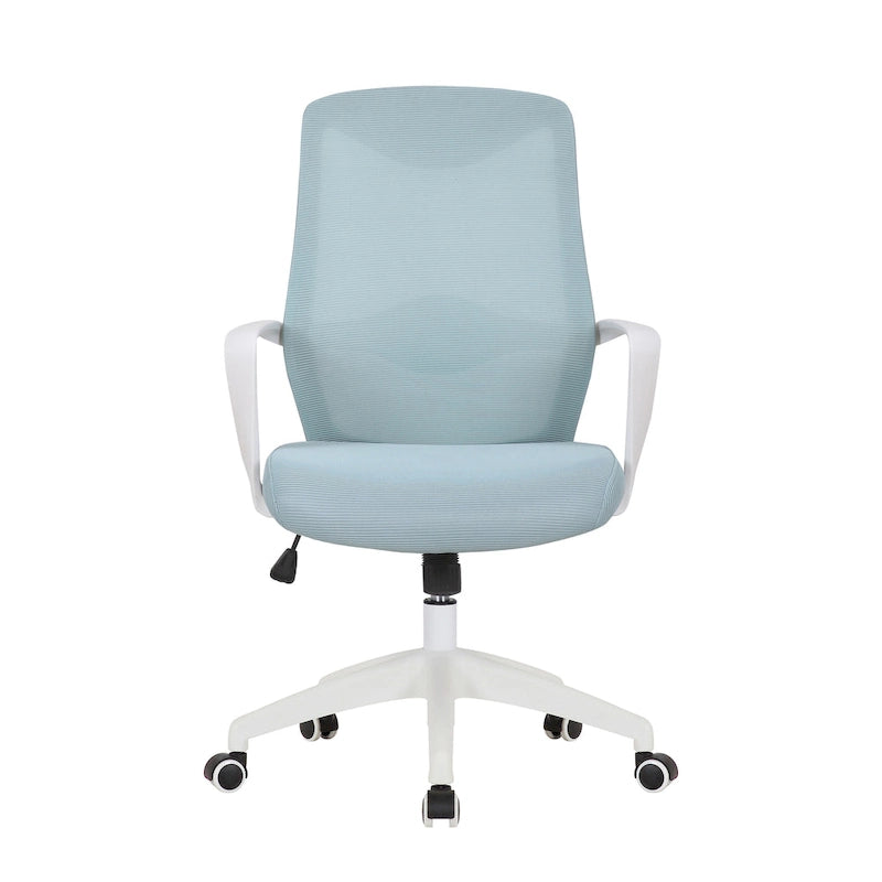 Porthos Home Casen Chaise de bureau, dossier en maille, siège réglable en hauteur
