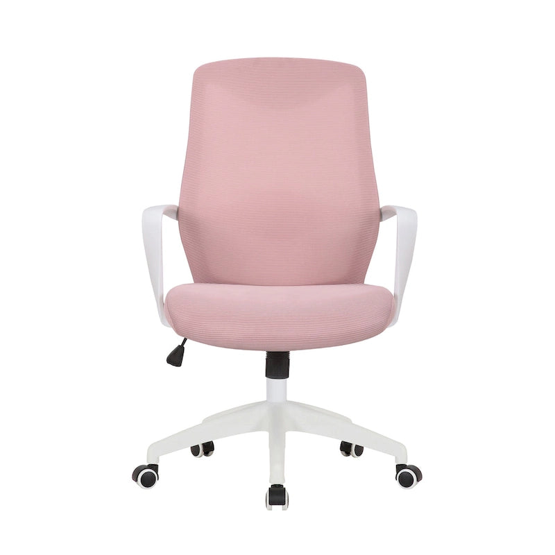 Porthos Home Casen Chaise de bureau, dossier en maille, siège réglable en hauteur