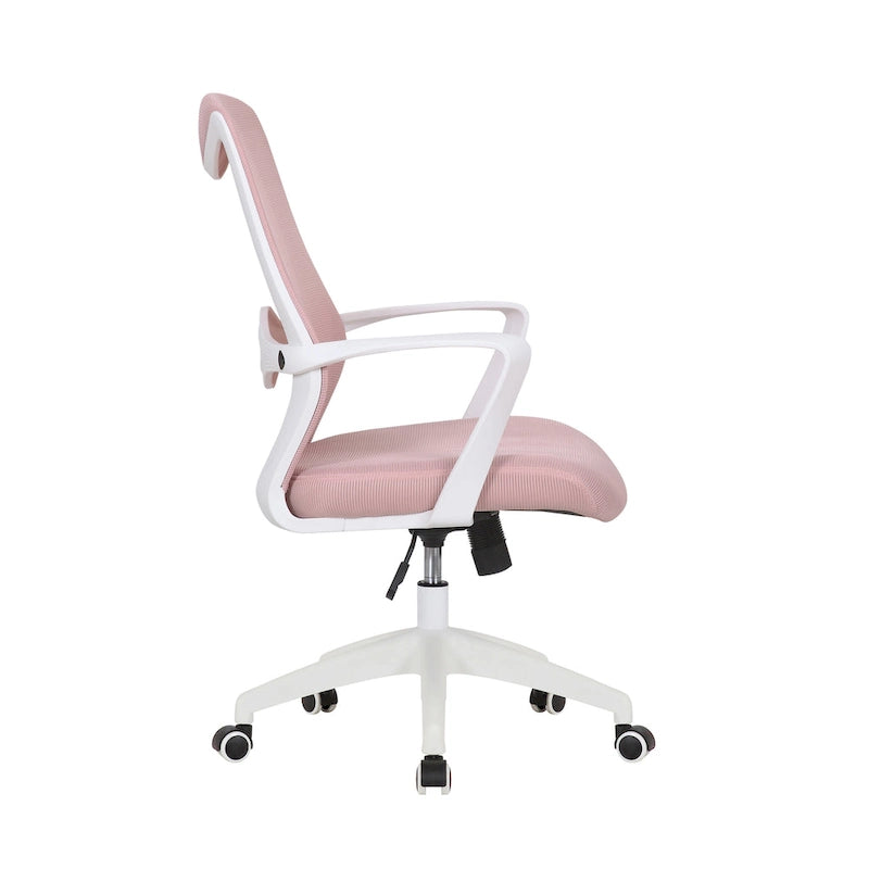 Porthos Home Casen Chaise de bureau, dossier en maille, siège réglable en hauteur