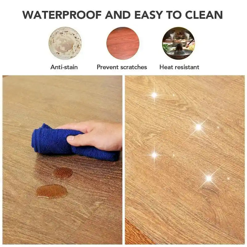 Tapis de protection transparent mat en PVC pour chaise de bureau