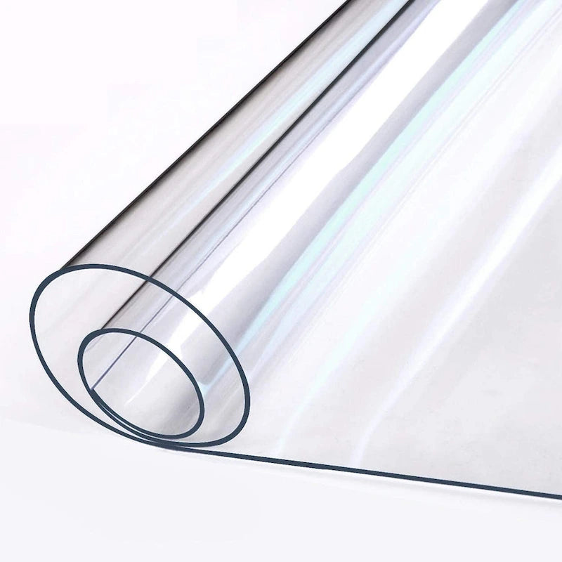Tapis de protection transparent mat en PVC pour chaise de bureau
