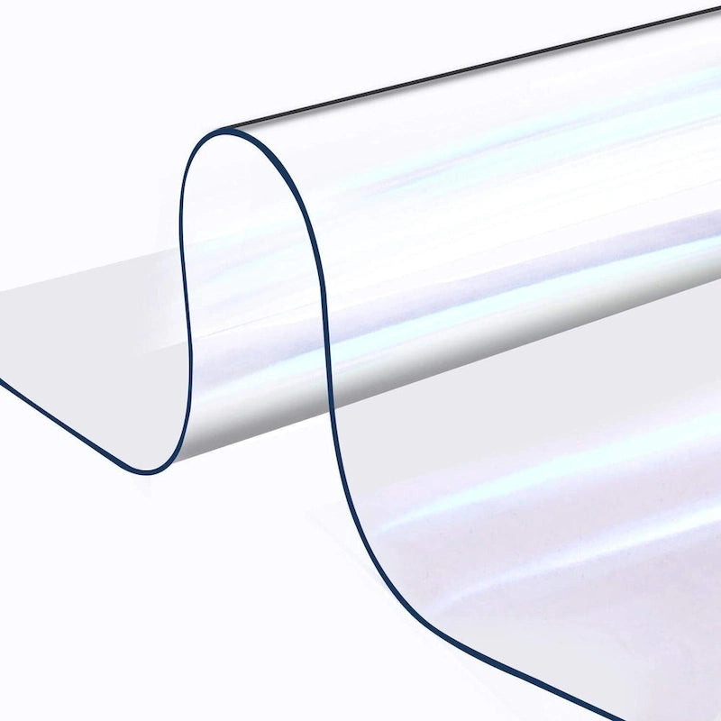 Tapis de protection transparent mat en PVC pour chaise de bureau
