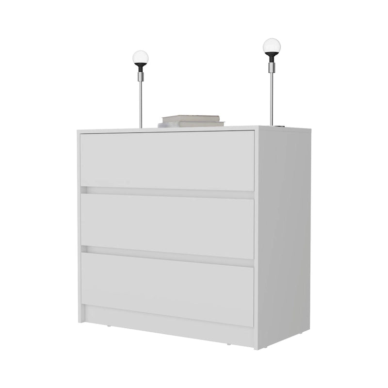 Ensemble de 2 meubles de chambre Milford, table de chevet + commode pour salle de bain, salon, chambre