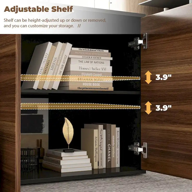54.3 Kerrogee Bureau Informatique d'Angle avec Armoire Réversible