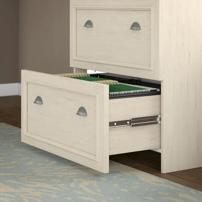 Bureau 60W Fairview avec huche et ensemble de rangement par Bush Furniture