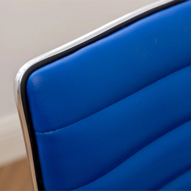 Chaise de bureau moderne Carson Carrington Lund en chrome