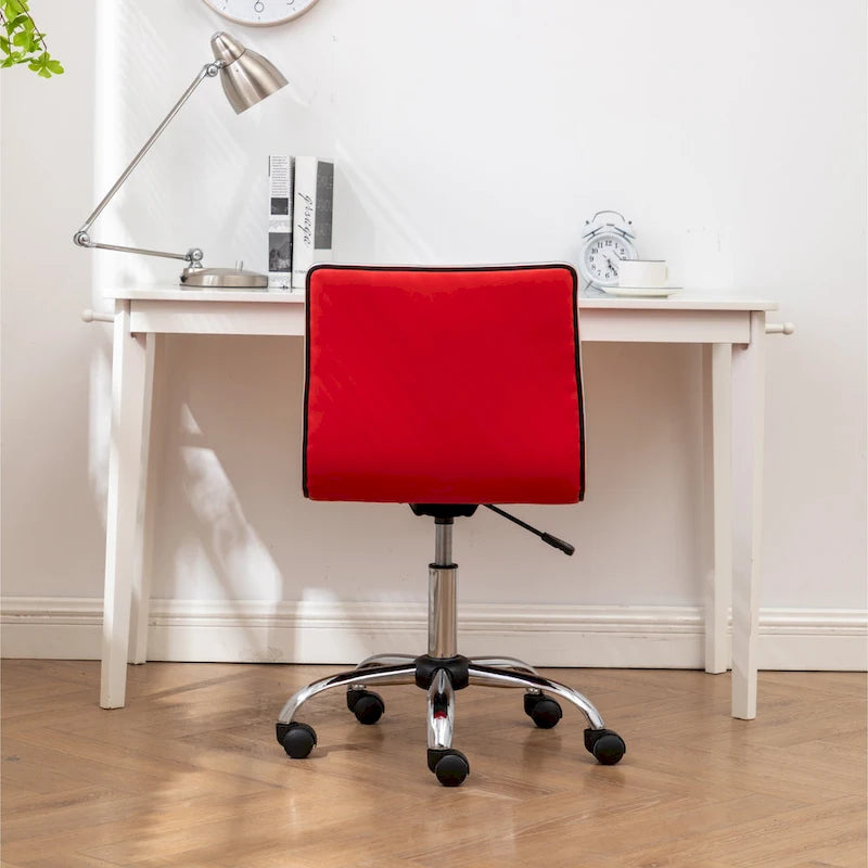 Chaise de bureau moderne Carson Carrington Lund en chrome