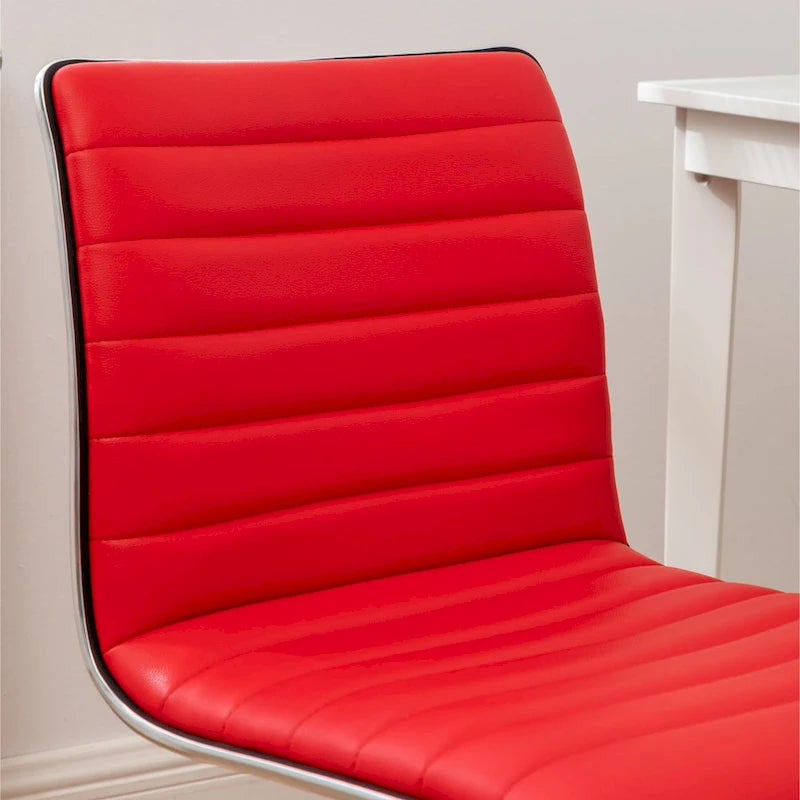 Chaise de bureau moderne Carson Carrington Lund en chrome