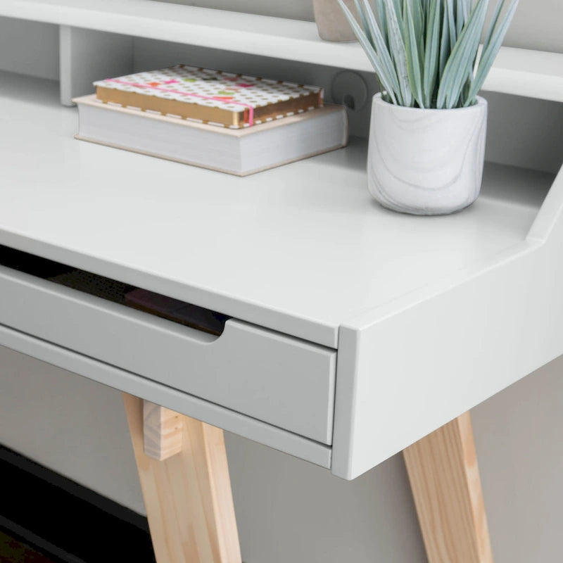 Bureau à deux tiroirs Seneca