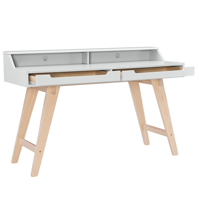 Bureau à deux tiroirs Seneca