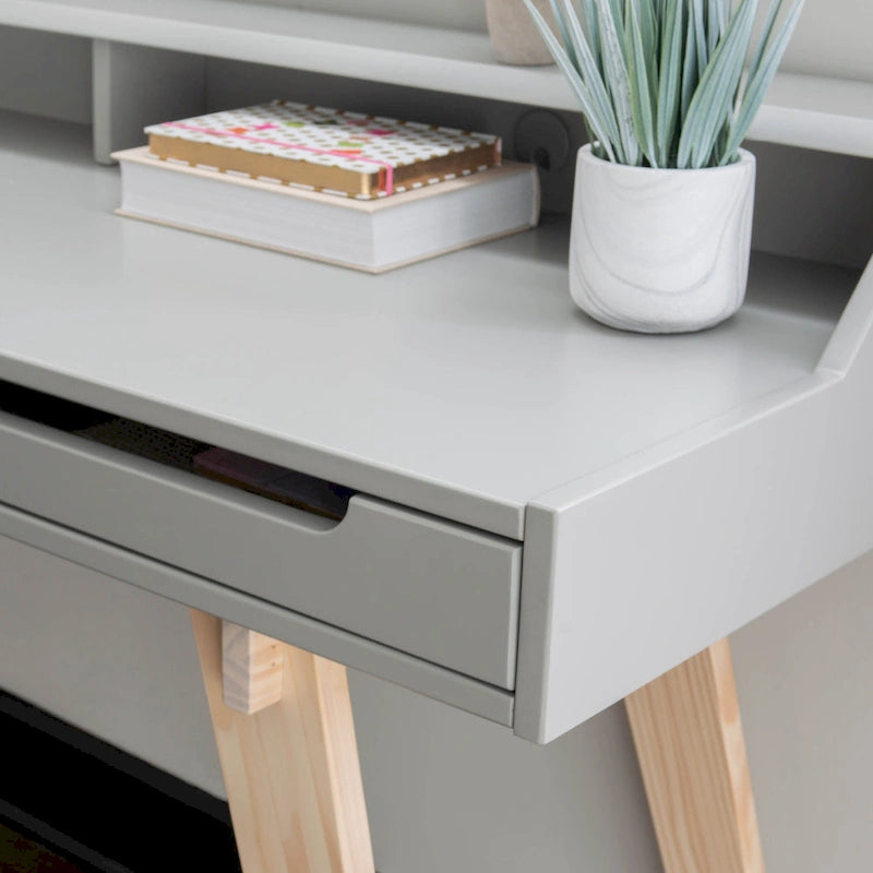 Bureau à deux tiroirs Seneca