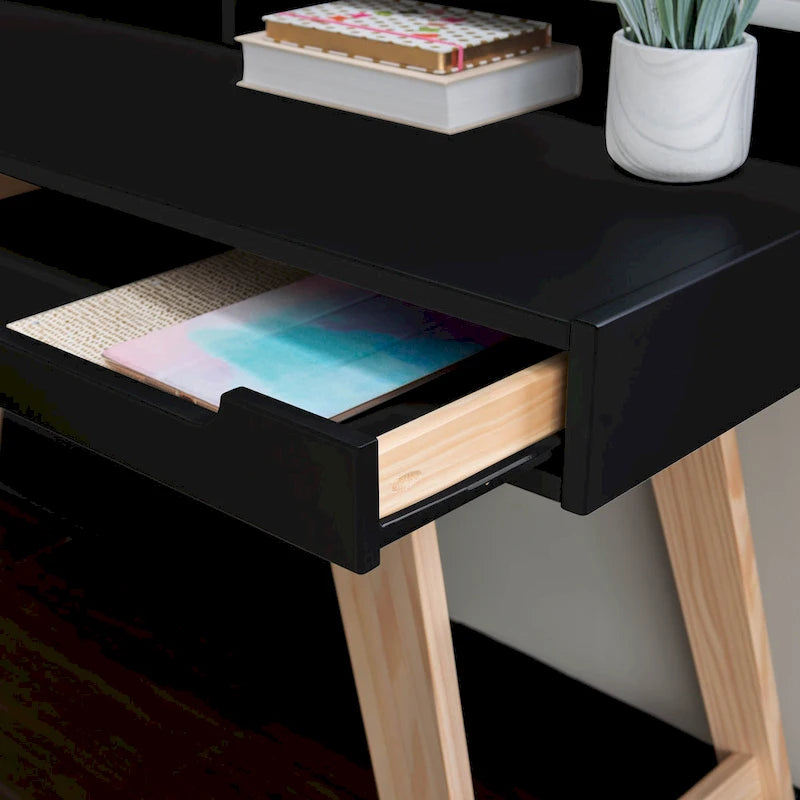 Bureau à deux tiroirs Seneca
