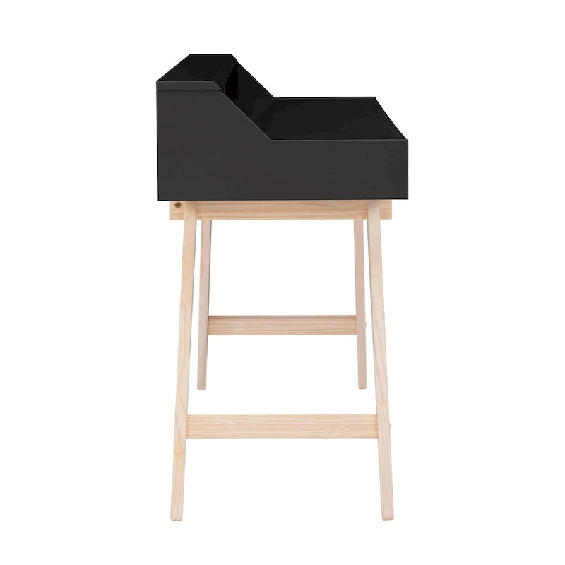 Bureau à deux tiroirs Seneca