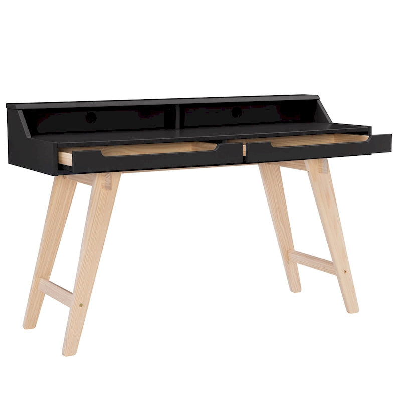Bureau à deux tiroirs Seneca