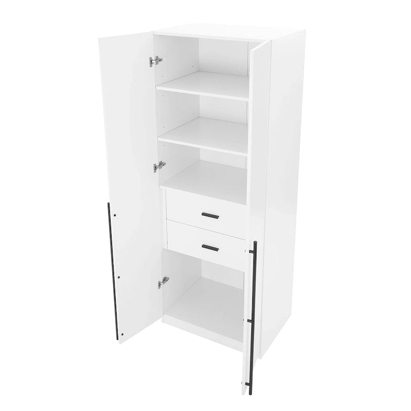 Manhattan Comfort Lee Armoire Garde-robe Autoportante Moderne 1.0