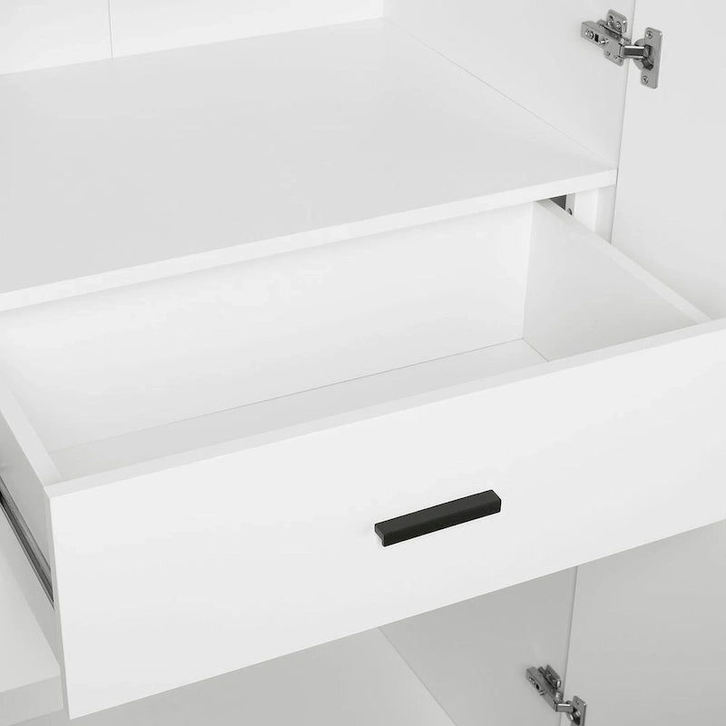 Manhattan Comfort Lee Armoire Garde-robe Autoportante Moderne 1.0