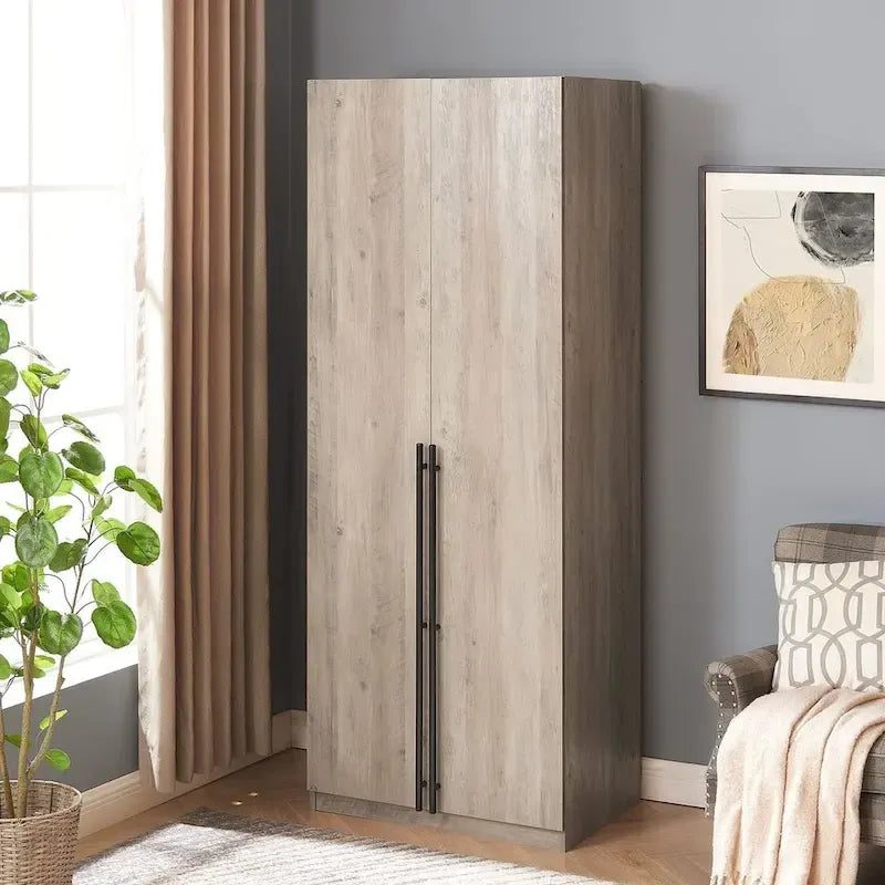 Manhattan Comfort Lee Armoire Garde-robe Autoportante Moderne 1.0