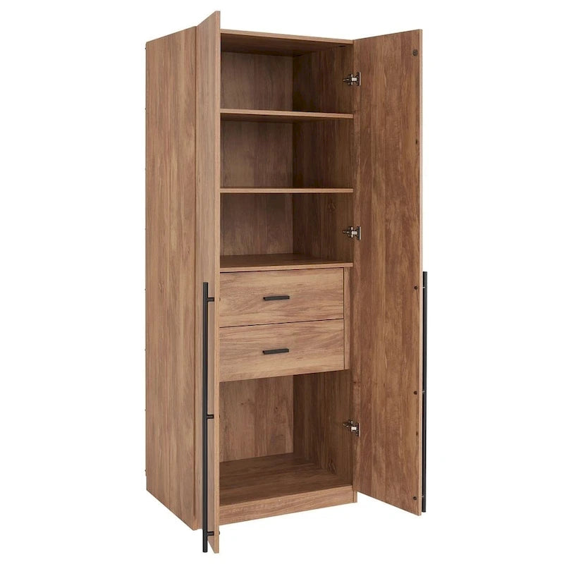 Manhattan Comfort Lee Armoire Garde-robe Autoportante Moderne 1.0