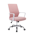 Chaise de bureau pivotante Porthos Home Brio, dossier en maille, hauteur réglable