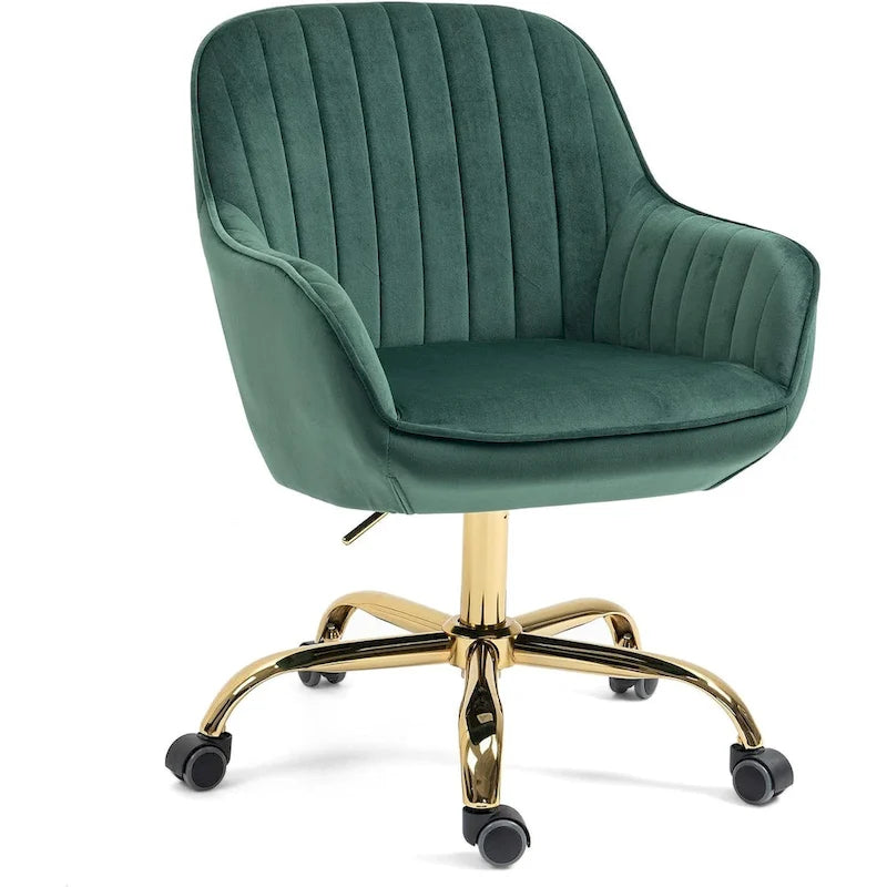 Chaise de bureau à roulettes pivotante Howtai