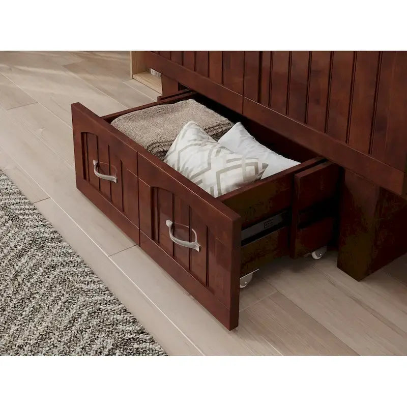 Lit escamotable Sydney Twin avec matelas de 15 cm