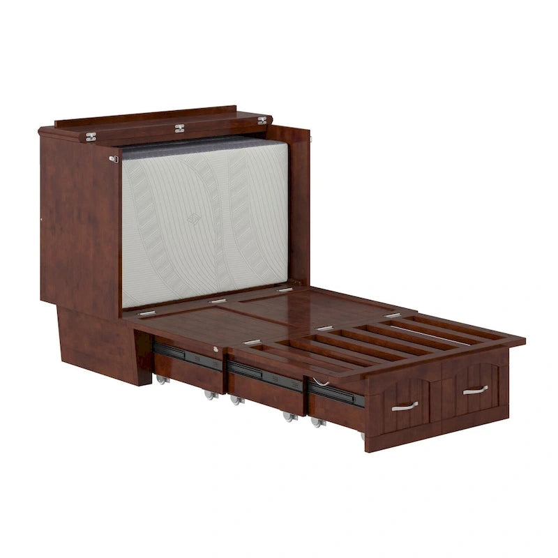 Lit escamotable Sydney Twin avec matelas de 15 cm