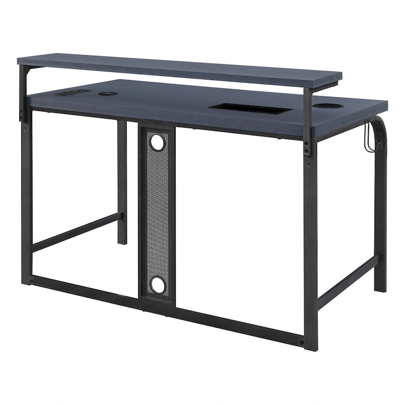 Bureau de gaming contemporain Reload de 48 pouces