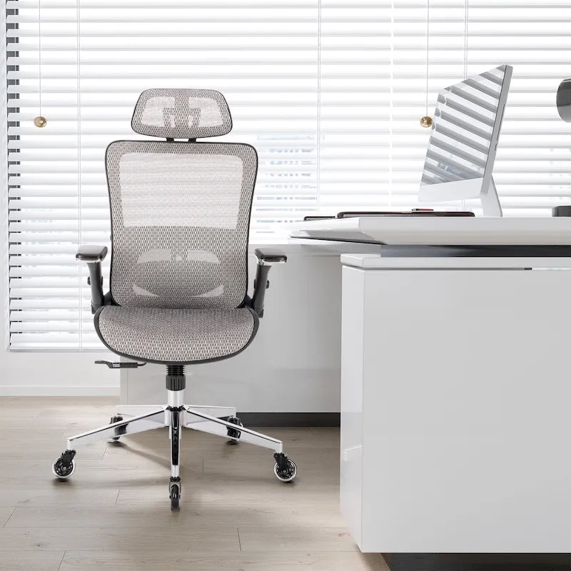 Chaise de bureau en maille avec fonction de verrouillage