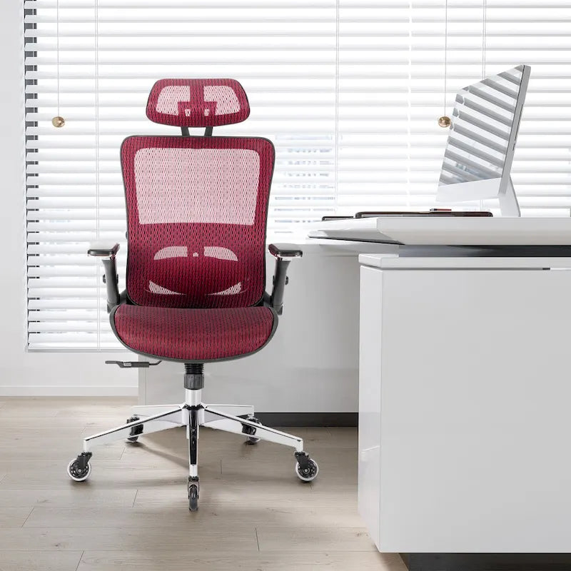 Chaise de bureau en maille avec fonction de verrouillage
