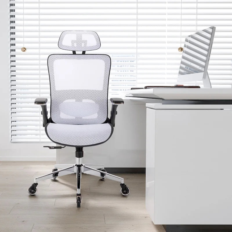 Chaise de bureau en maille avec fonction de verrouillage