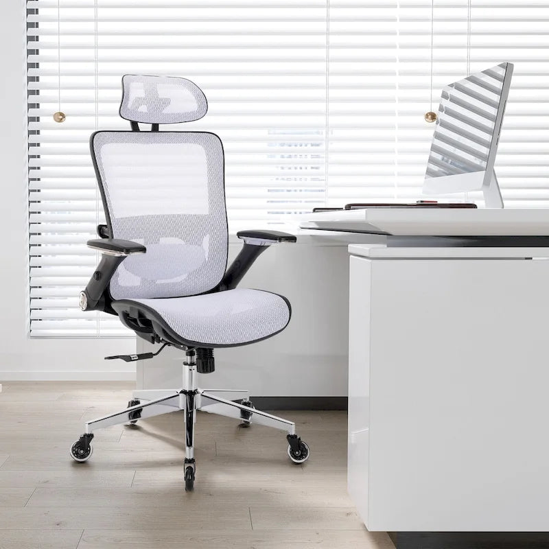 Chaise de bureau en maille avec fonction de verrouillage