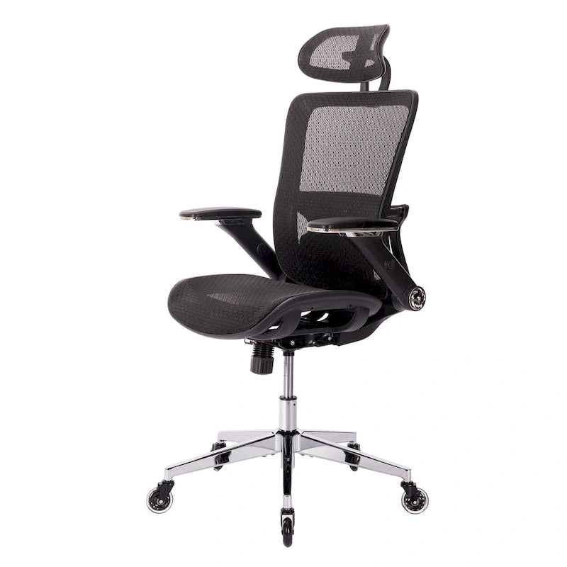 Chaise de bureau en maille avec fonction de verrouillage